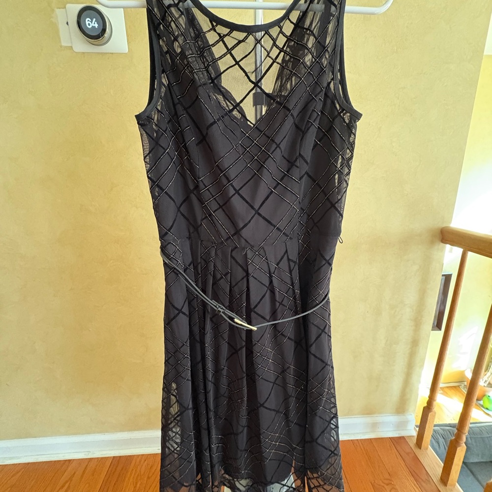 Elegant Black Sleeveless Dress